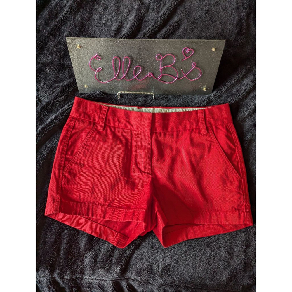 EUC J Crew Red Chino Broken In Short 2